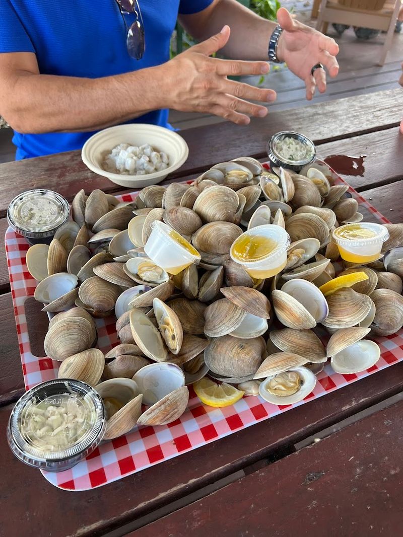 Oysters and Clams Fresh From Florida Waters