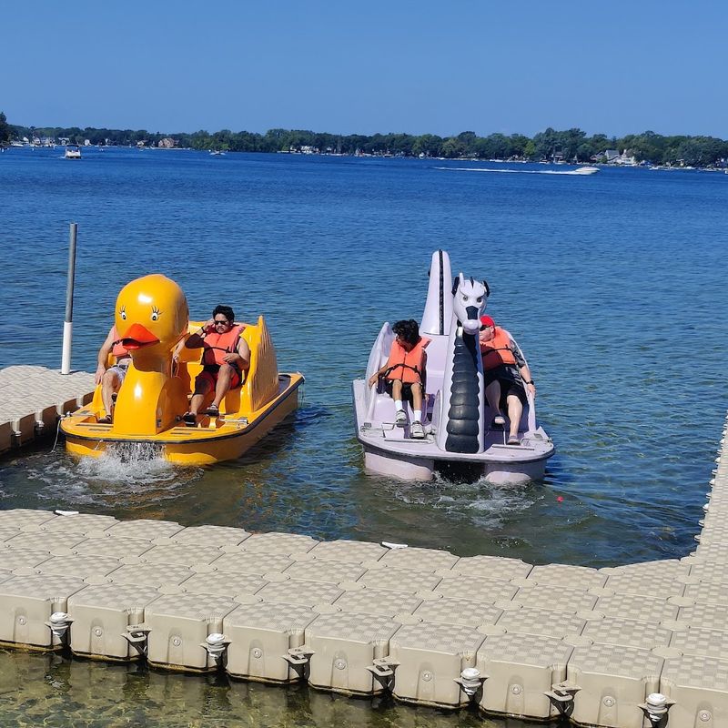 Paddle Boats and Water Equipment Rentals