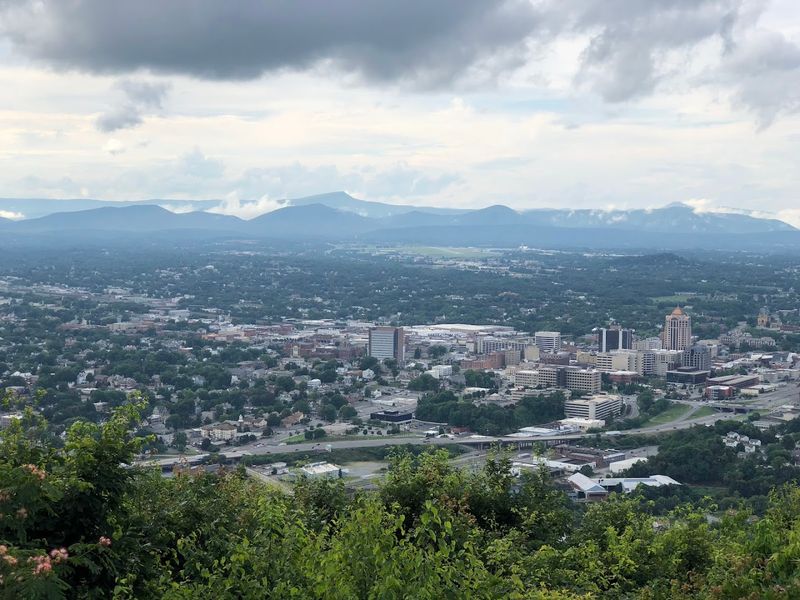 Panoramic Views of the Blue Ridge Mountains