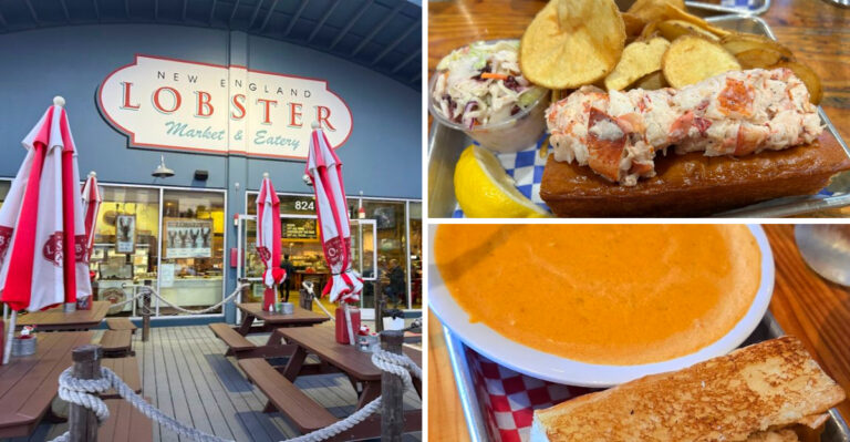 People Travel Across California To Try The Famous Lobster Roll At This Iconic Restaurant