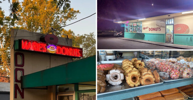 People Travel From Across California For The Famous Maple Bars At This Classic Donut Shop