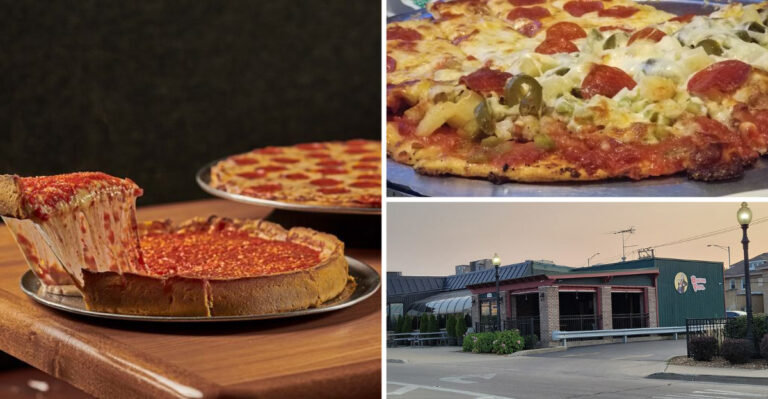People Travel From Across Illinois To Eat At This Legendary Pizza Joint