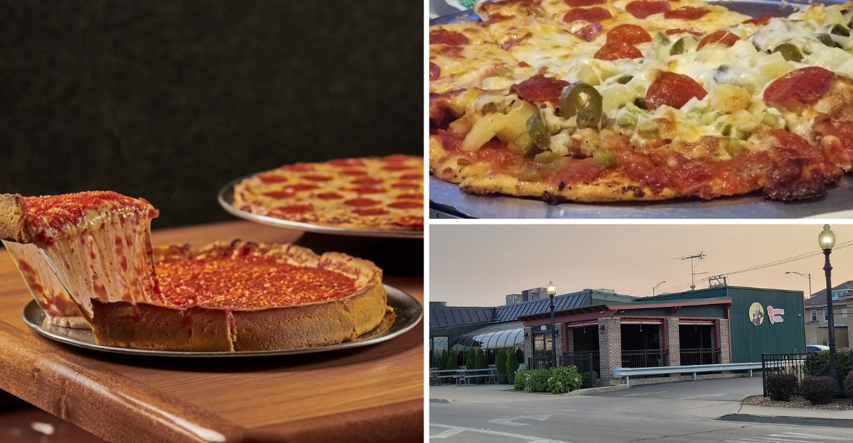 People Travel From Across Illinois To Eat At This Legendary Pizza Joint