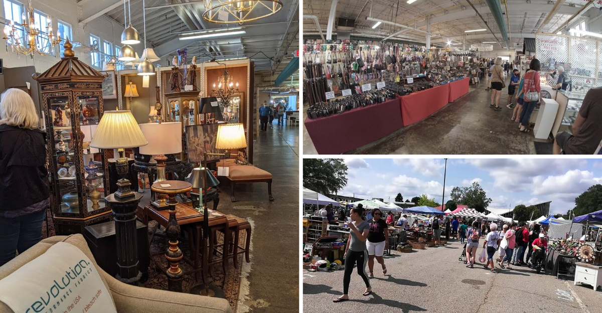 People Travel From Across North Carolina To Search For Bargains At This Massive Flea Market