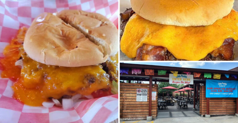 People Travel From Across Texas To Enjoy The Famous Burgers At This Classic Old-School Diner