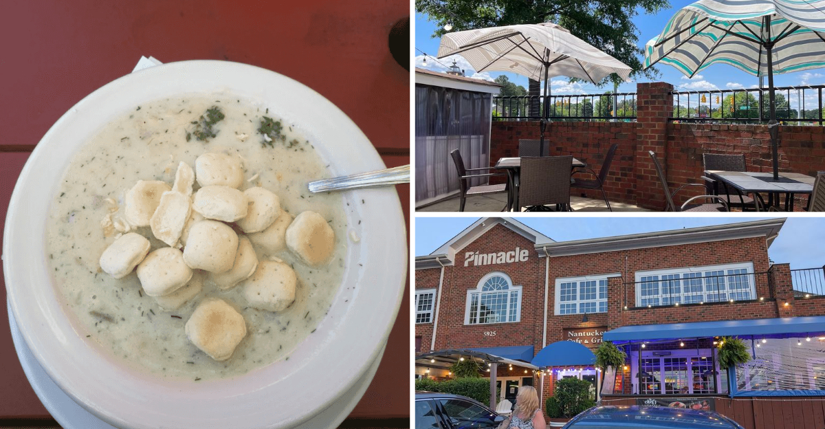 People from all over North Carolina make the drive for the clam chowder at this no frills restaurant