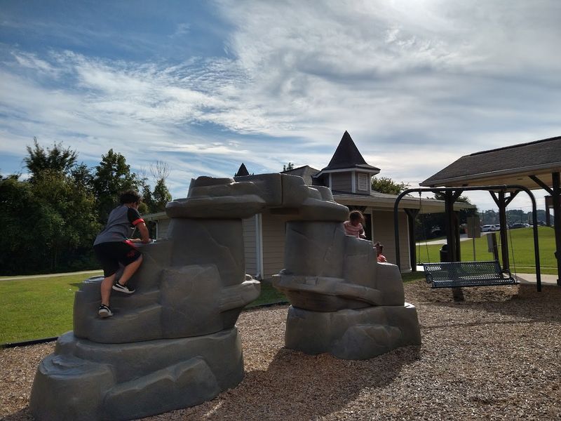 Picnicking at Austell City Park