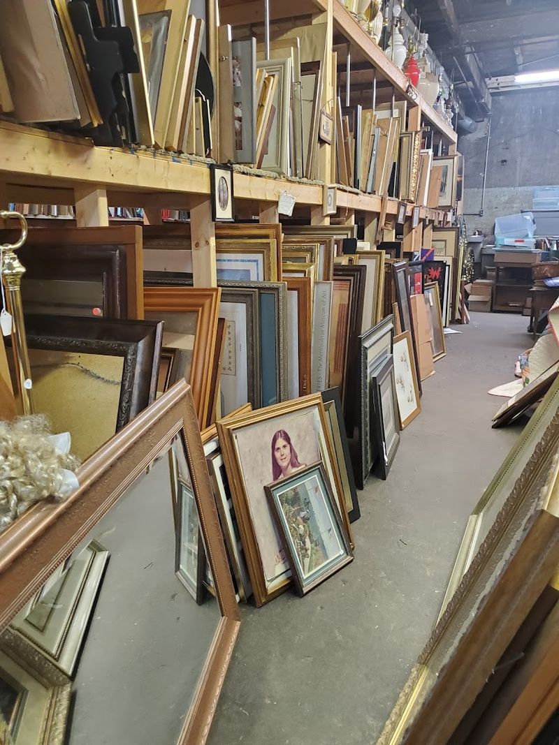Picture Frames and Wall Decor in Abundance