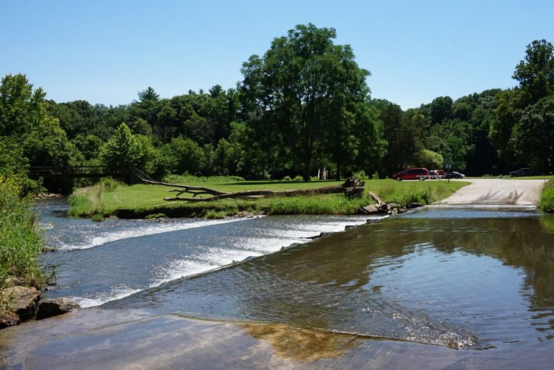 Pine Creek and Its Charming Water Crossings