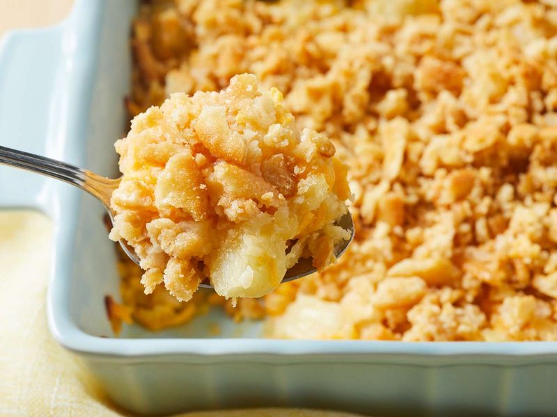 Pineapple Casserole Pineapple Casserole