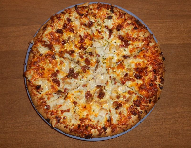 Pizza Bacon Pizza Bacon