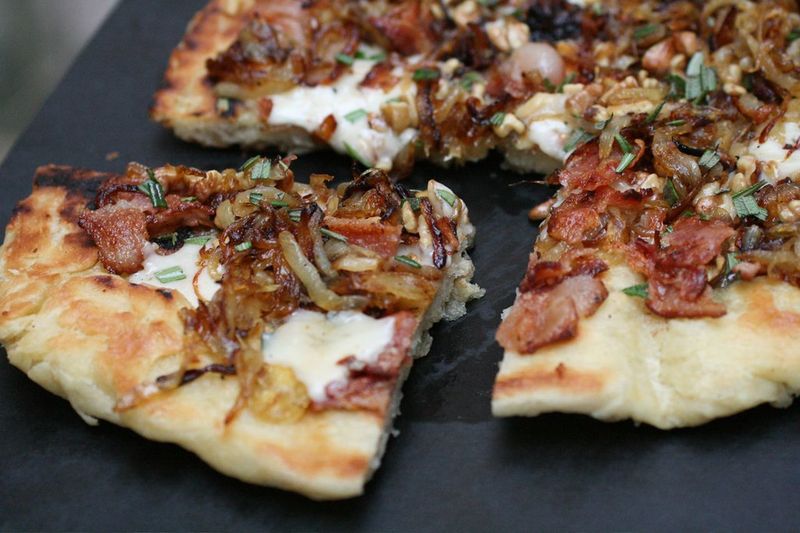 Pizza Caramelized onions Pizza Caramelized onions