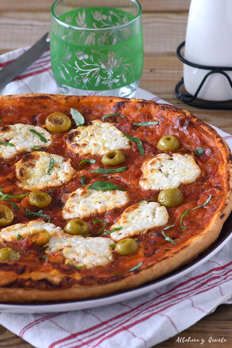 Pizza Goat cheese Pizza Goat cheese
