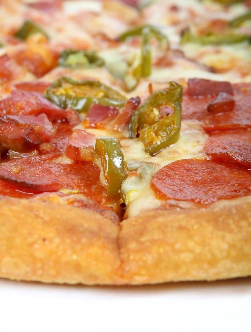 Pizza Green peppers Pizza Green peppers
