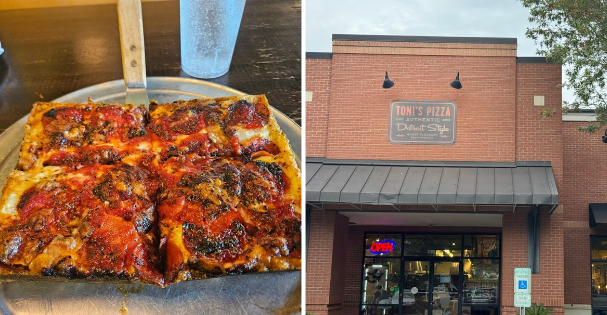 Pizza Lovers Travel Across South Carolina For A Slice Of The Famous Deep Dish Pizza Served Here