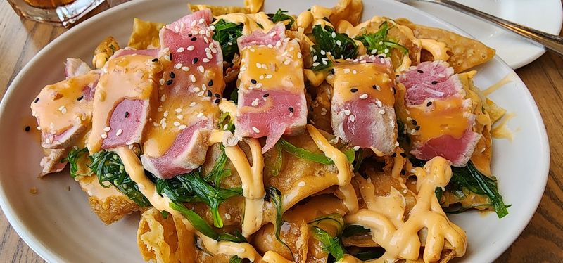 Poke Tuna Nachos: A Menu Showstopper Poke Tuna Nachos: A Menu Showstopper