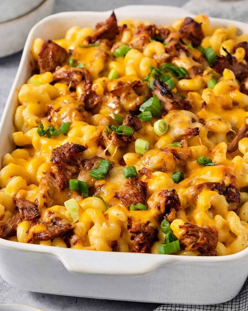 Pulled Pork Mac and Cheese