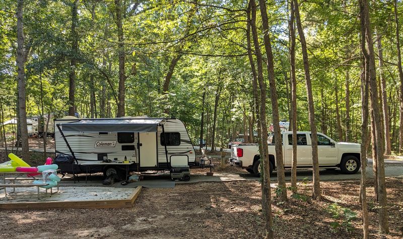 RV Camping With Electric and Water Hookups at Every Site