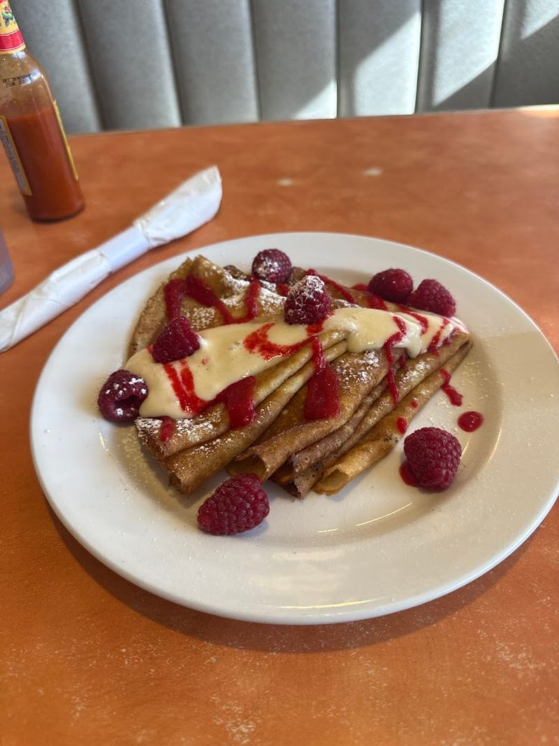 Raspberry Cream Crepes for Something a Little Different