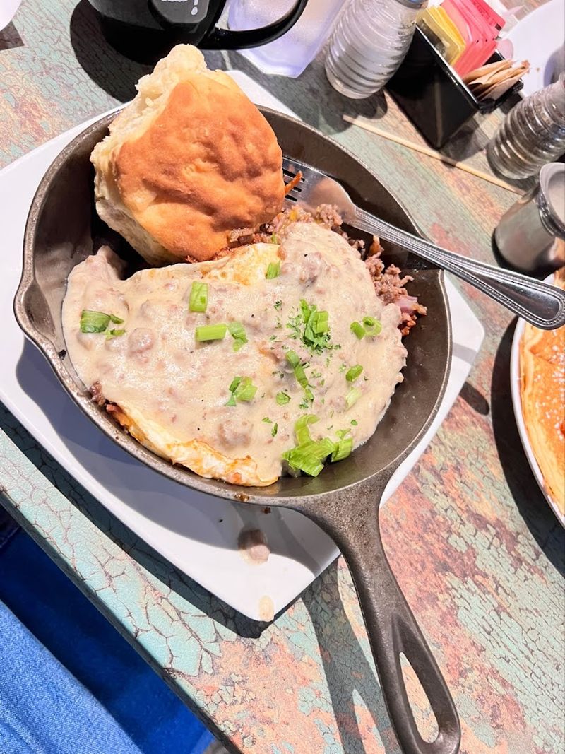 Red Eye Gravy and Homemade Biscuits