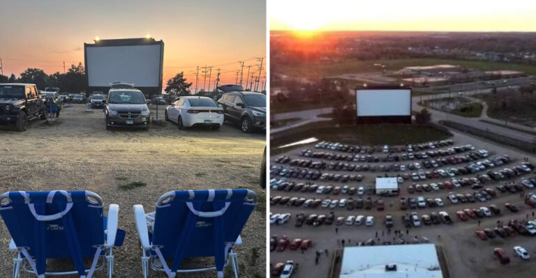 Relive The Magic Of Simpler Times At This Charming Illinois Drive-In Theater