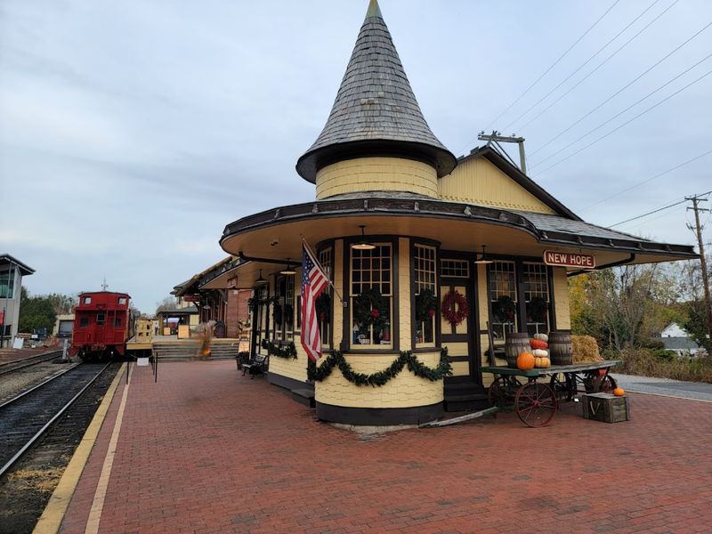 Riding the Rails on the New Hope and Ivyland Railroad