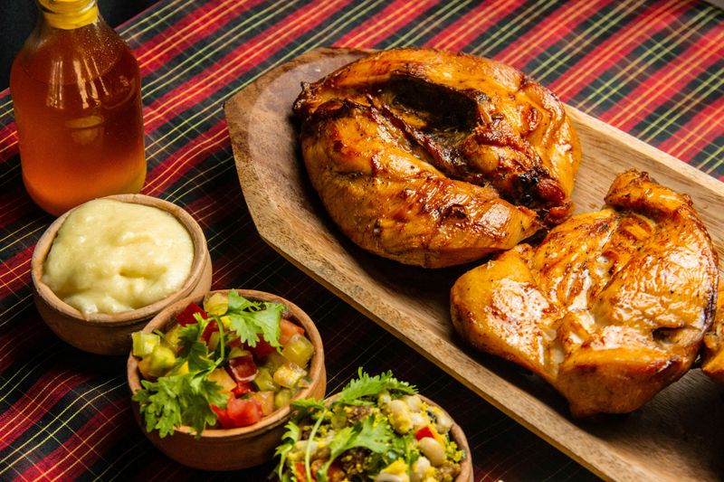 Roast chicken