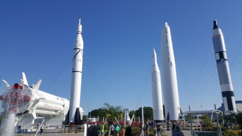 Rocket Garden: An Outdoor Forest of American Space Icons