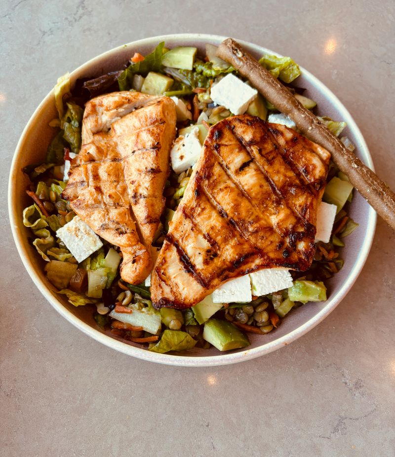 Salad with protein
