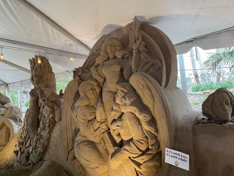 Sand Castle Exhibits That Surprise Every Single Visitor