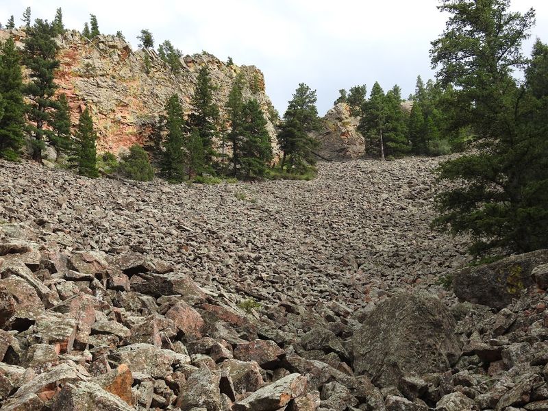 Sandstone Cliffs That Look Like They Belong in a Movie