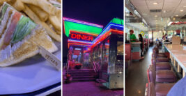 Sandwich Lovers Across New York Are Driving Miles For The Legendary Club Sandwich Served At This Retro Diner