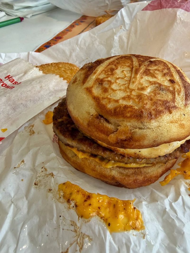 Sausage McGriddle Sausage McGriddle