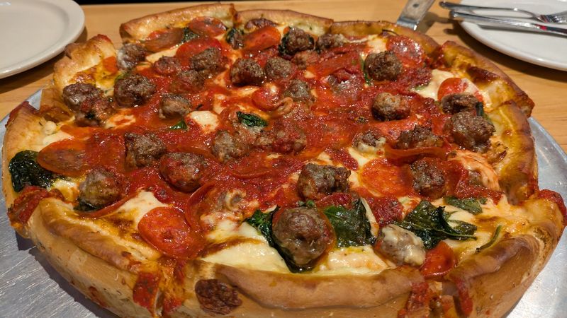 Sausage Toppings the Size of Small Meatballs