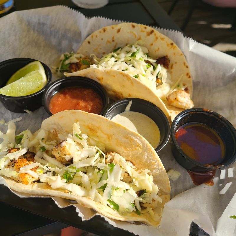 Seafood Cakes and Fish Tacos That Hold Their Own on a Stacked Menu
