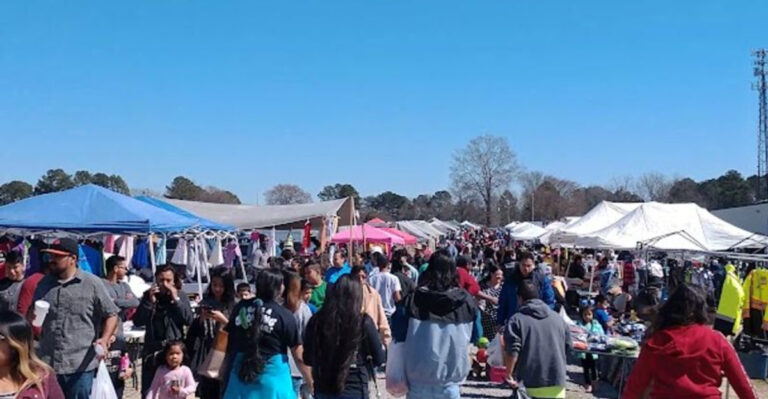 Shoppers Travel Across North Carolina To Score Great Deals At This Massive Flea Market