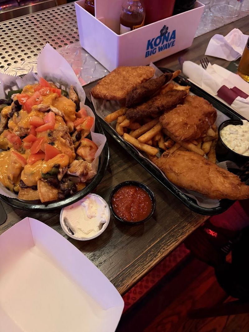 Shrimp Basket and Irish Potato Skins Worth the Trip Alone