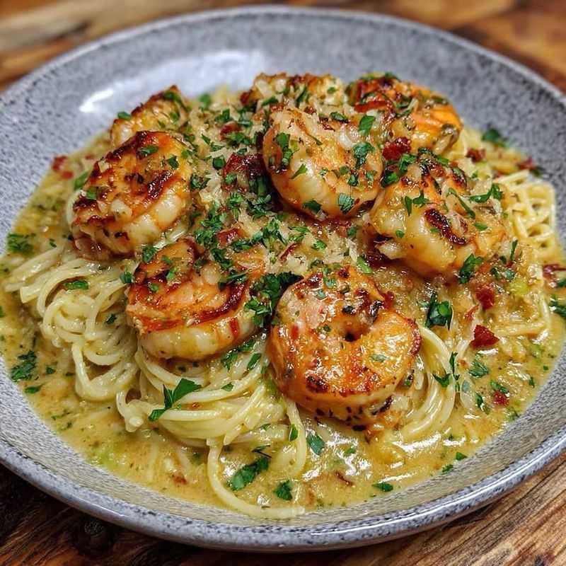 Shrimp Scampi Pasta