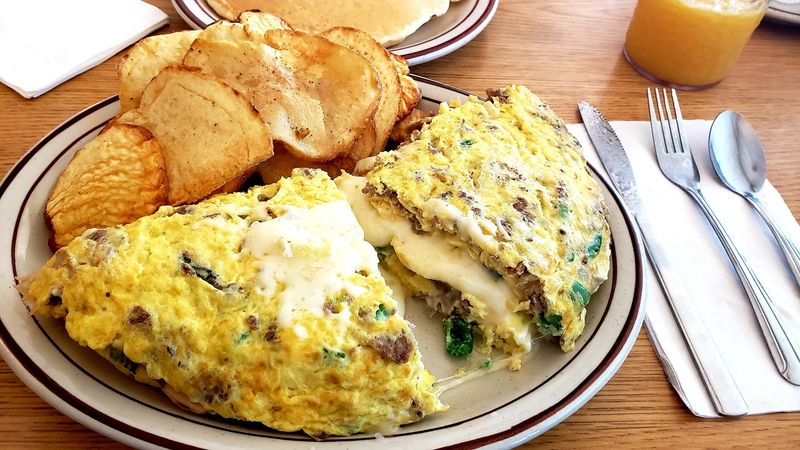 Six-Egg Omelets That Redefine Portion Size