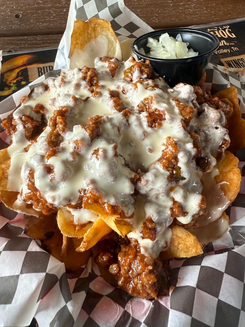 Sloppy Joe Smothered Homemade Chips
