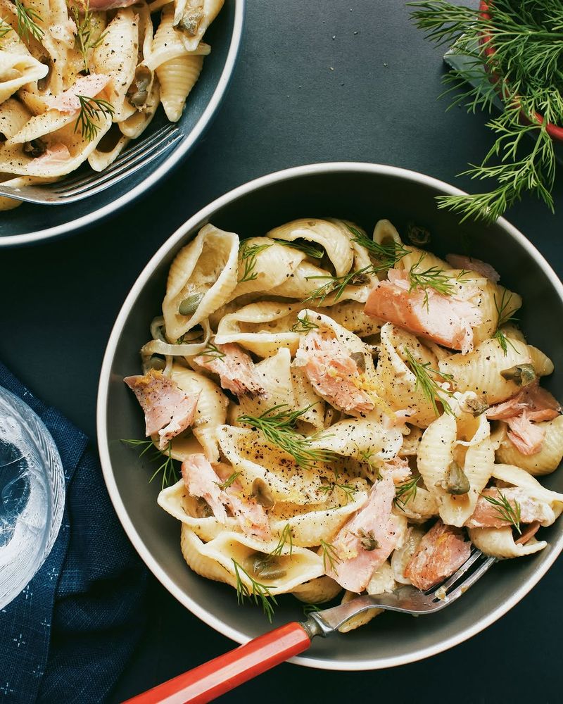 Smoked Salmon Pasta