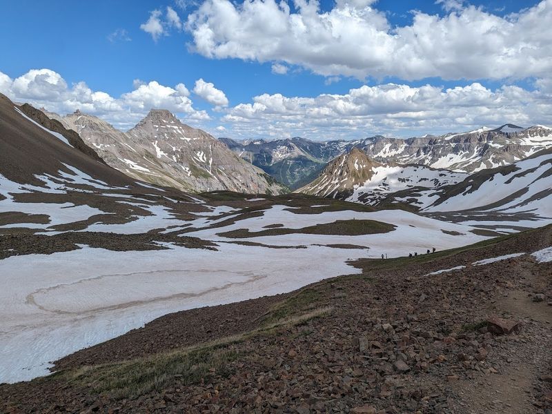 Snowfall on the Peaks: A Year-Round Visual Spectacle