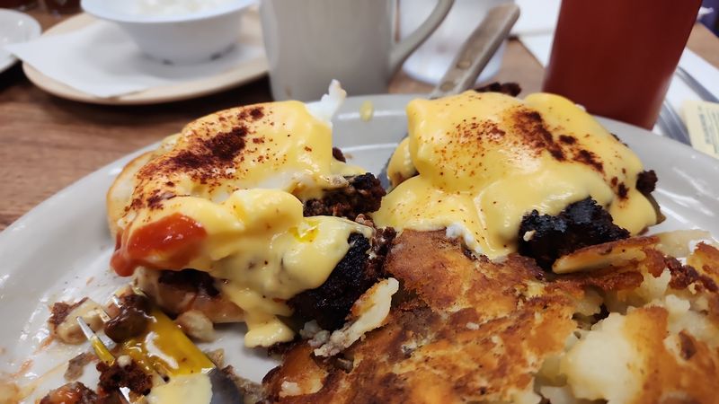 Sonoran Eggs Benedict With Chorizo Patties