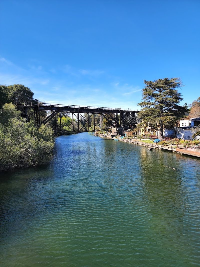 Soquel Creek and the Historic Railroad Trestle Walk