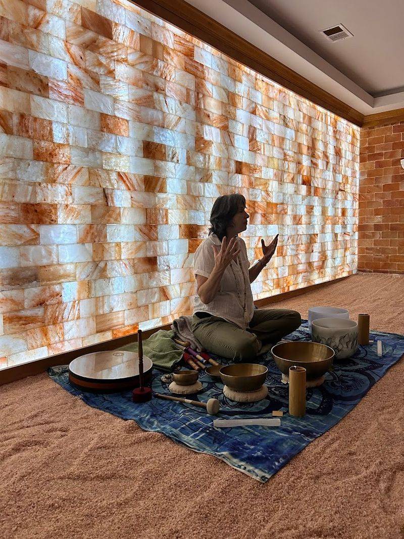 Sound Bath Sessions in the Salt Room