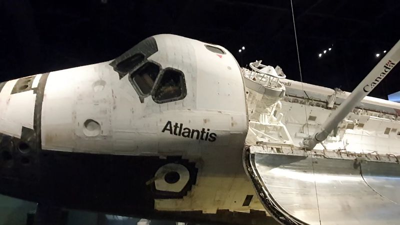 Space Shuttle Atlantis Exhibition: A Spacecraft That Actually Flew