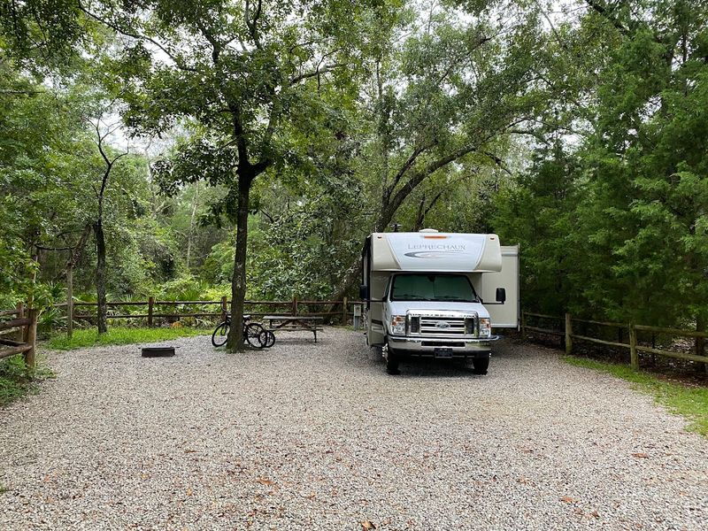 Spacious, Well-Shaded Campsites With Full Hookups