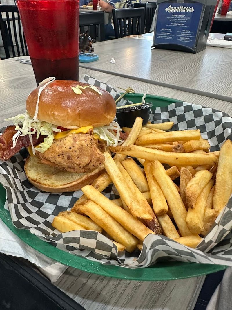 Spicy Chicken Sandwich With Homemade Sides Spicy Chicken Sandwich With Homemade Sides
