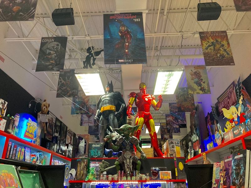 Spider-Man Swings Across the Ceiling