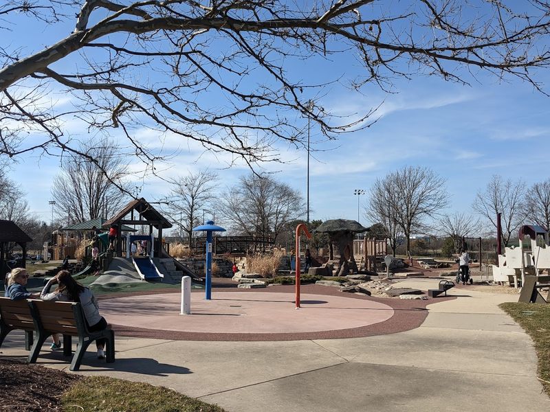 Splash Pad and Water Play Zone for Hot Summer Days